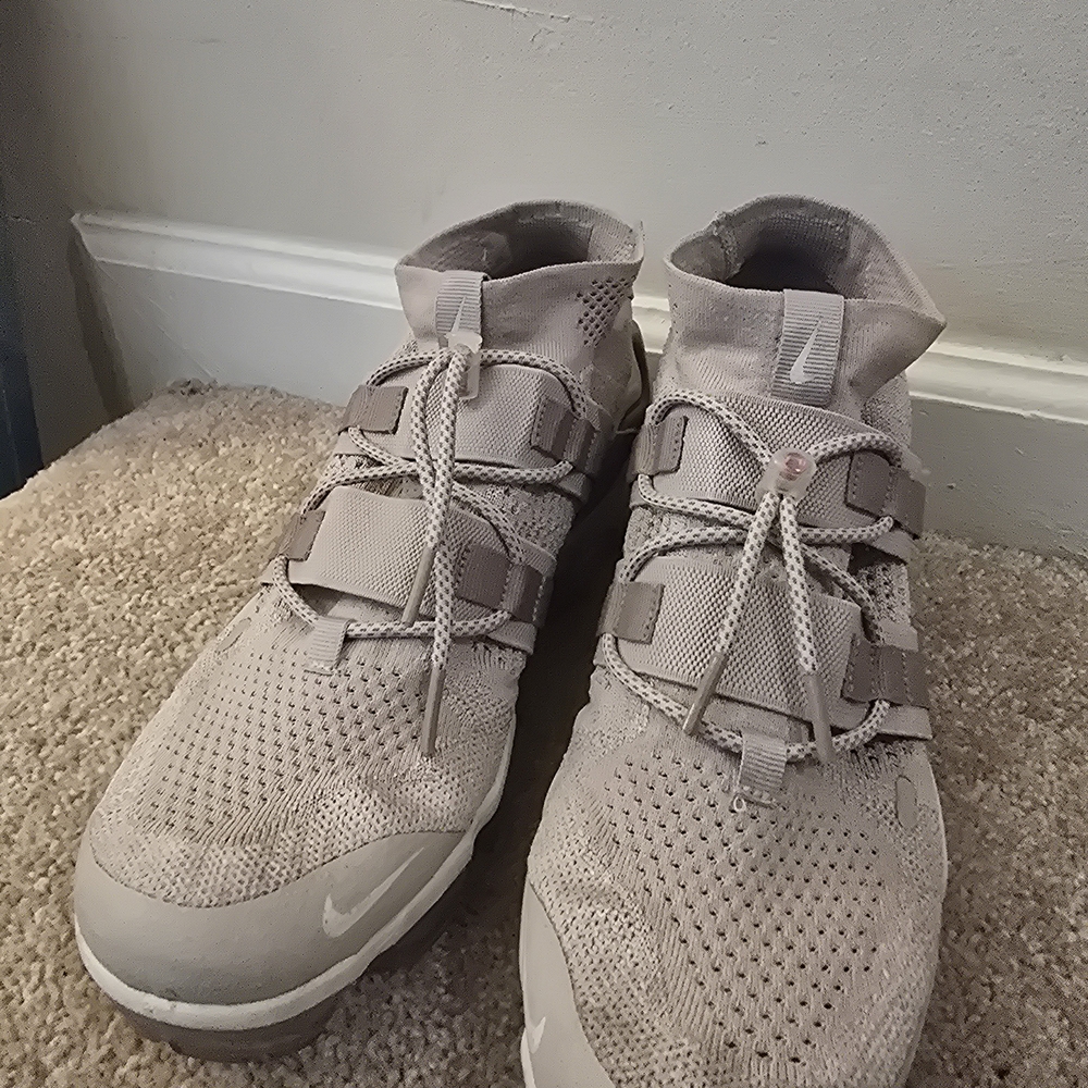 Nike Beige High-Top Sneakers